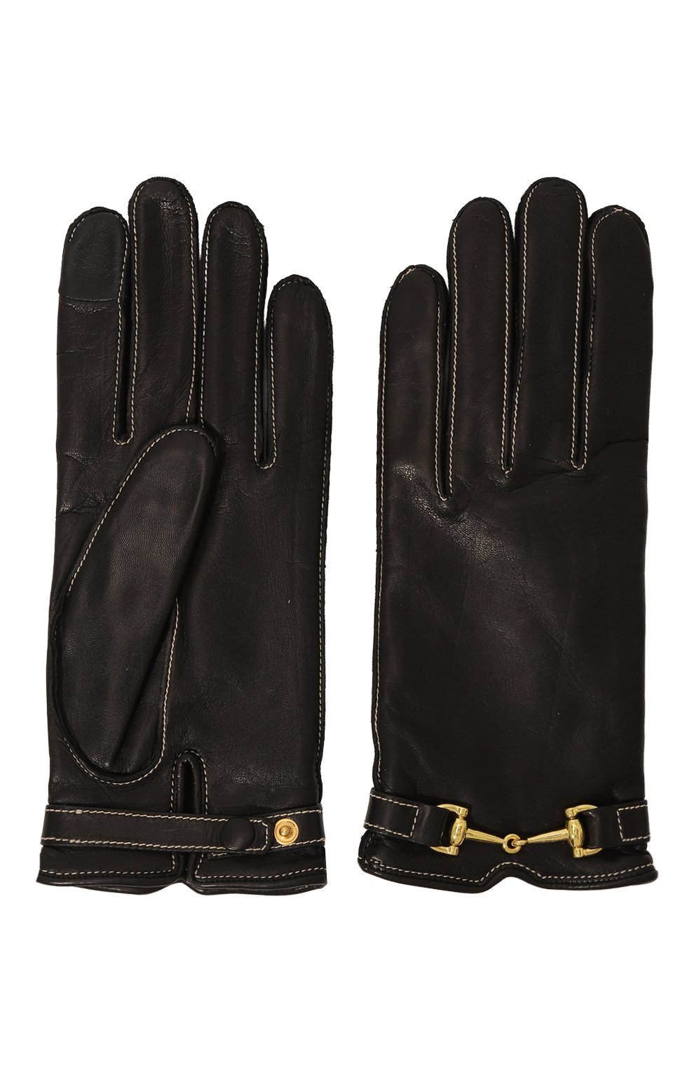 Кожаные перчатки AGNELLE, арт. GREC0/C100, фото 2