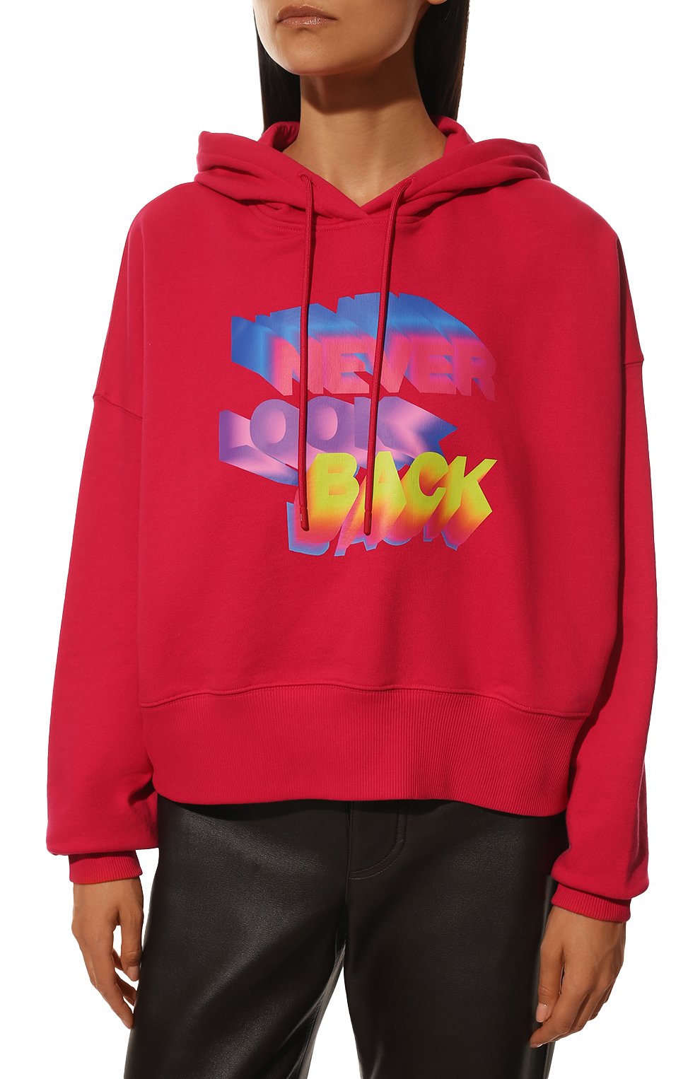 Хлопковое худи MSGM, арт. 3341MDM166 227799, фото 3