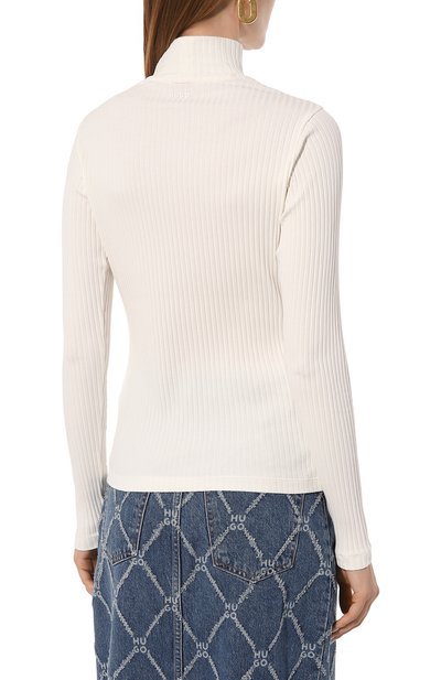 Хлопковая водолазка HUGO, арт. 50521325, фото 4