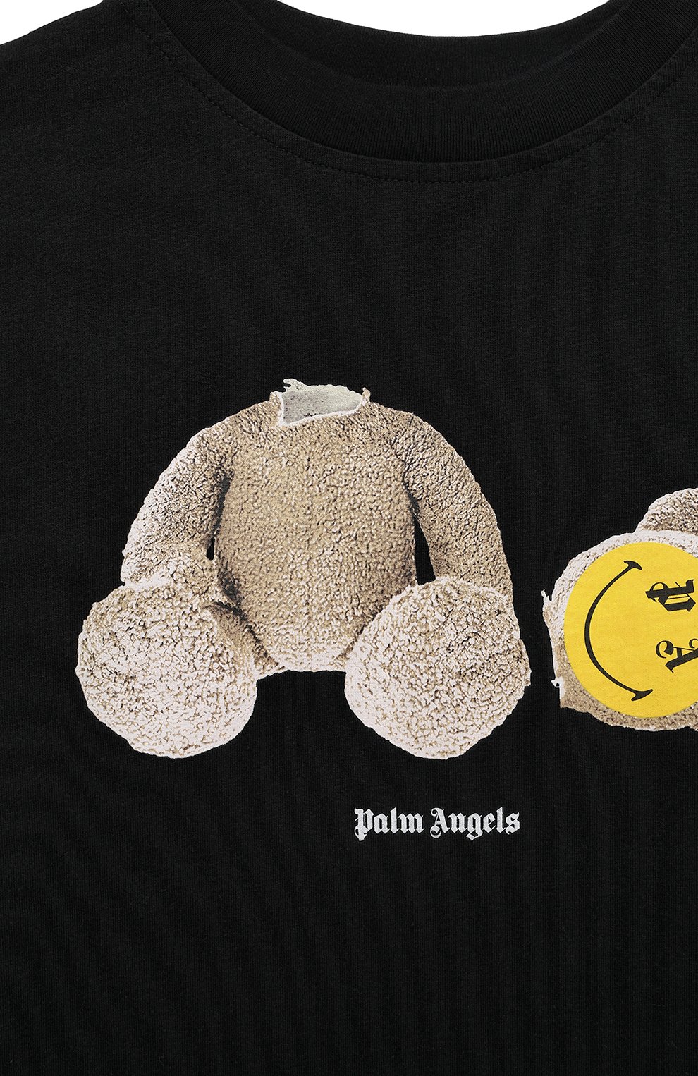 Хлопковая футболка PALM ANGELS, арт. PGAA002S23JER0061015, фото 3