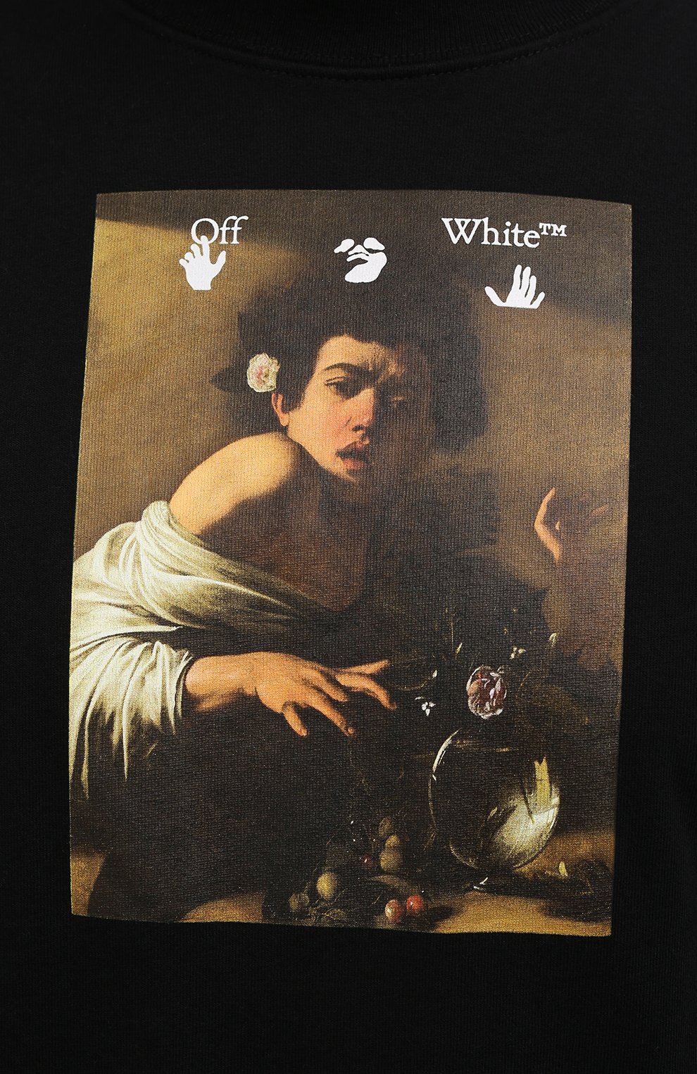 Хлопковый лонгслив OFF-WHITE, арт. 0MAB066F21JER007, фото 5