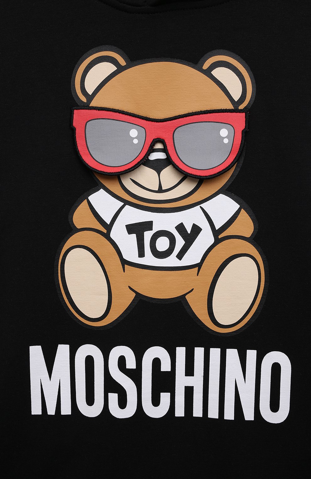 Хлопковое худи MOSCHINO, арт. HPF03X/LDA25/10A-14A, фото 3