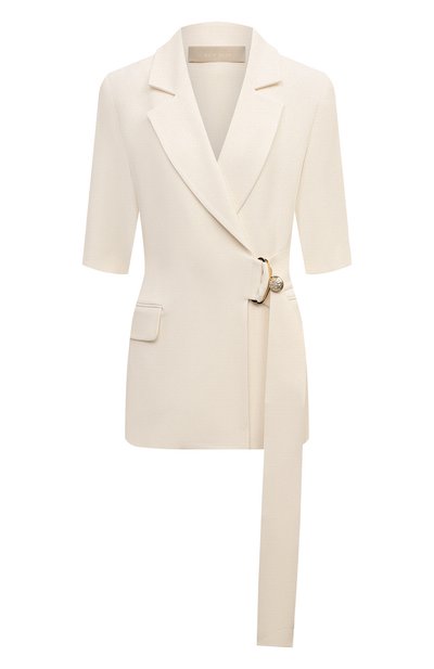 Женский жакет из шелка и вискозы ELIE SAAB, арт. J0021N