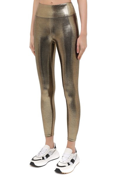 Легинсы HEROINE SPORT золотого цвета по цене 9950 руб., арт. HS-4-019/HER0INE SP0RT ATS, фото 3 Легинсы HEROINE SPORT, арт. HS-4-019/HER0INE SP0RT ATS, фото 3