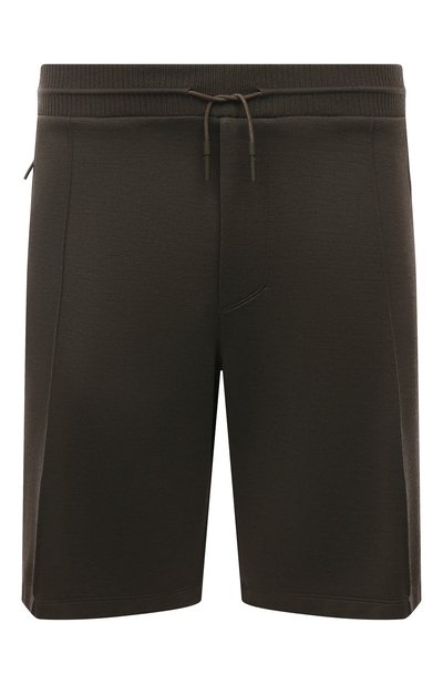 Мужские шорты из шерсти и хлопка ZEGNA, арт. UZ564/SH0