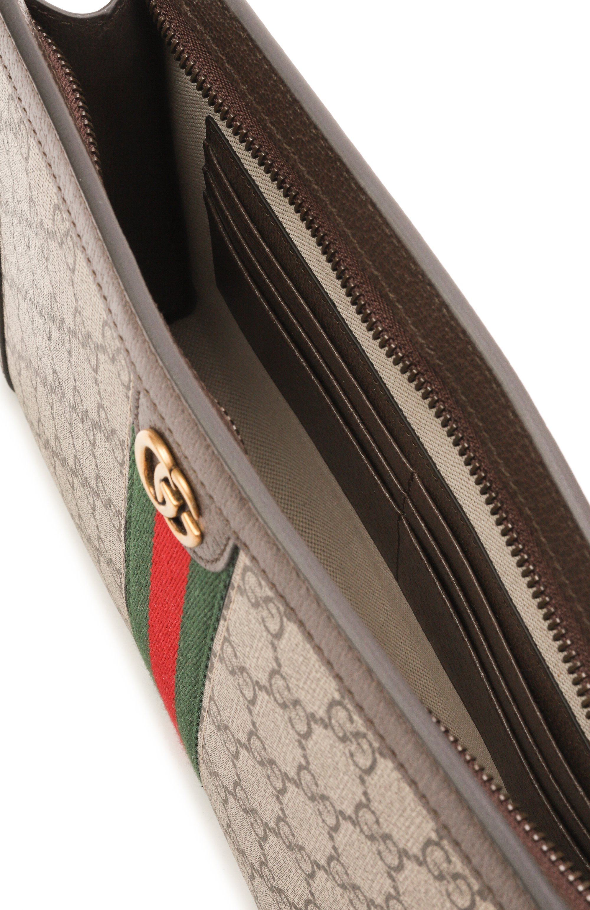 Клатч ophidia small GUCCI бежевого цвета по цене 134000 руб., арт. 760243/96IWT, фото 4 Клатч ophidia small GUCCI, арт. 760243/96IWT, фото 4