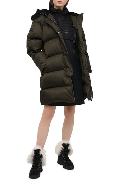 Замшевые ботинки PRADA, арт. 1T496M-JFT-F0889-ZF30, фото 2