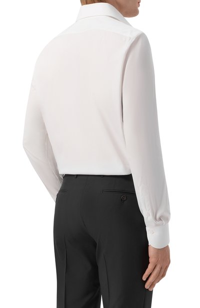 Хлопковая сорочка FINAMORE 1925 белого цвета по цене 46050 руб., арт. NAP0LI 1 EDUARD0 Z N/C0033, фото 4 Хлопковая сорочка FINAMORE 1925, арт. NAP0LI 1 EDUARD0 Z N/C0033, фото 4