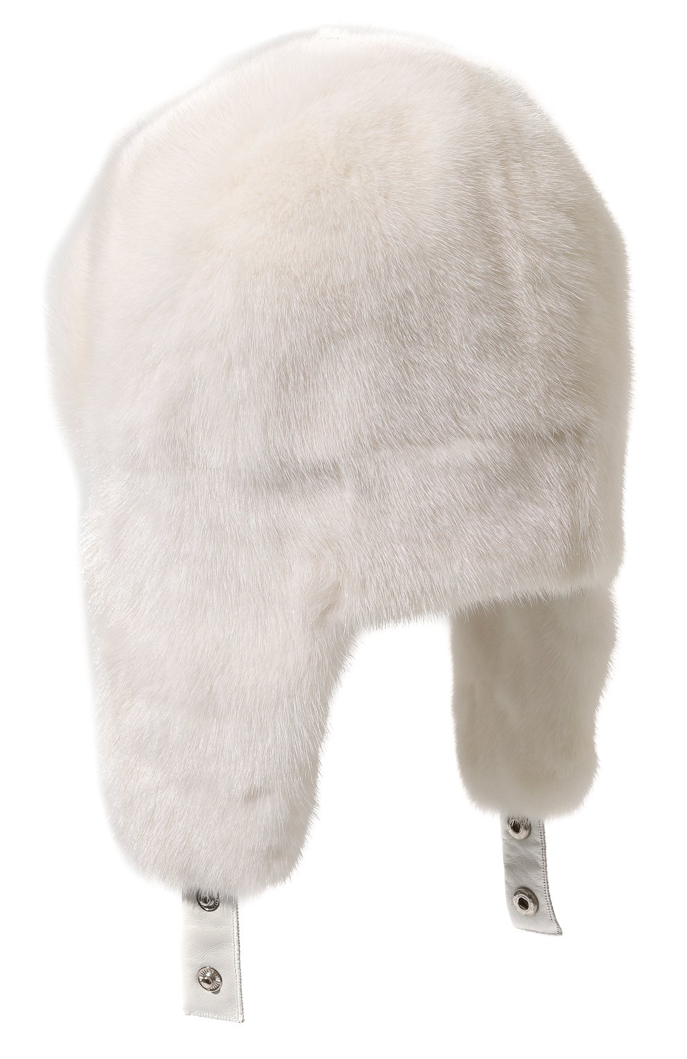 Меховая шапка-ушанка из соболя VICTORIA KUSENKOVA белого цвета по цене 108240 руб., арт. 321700001227, фото 2 Меховая шапка-ушанка из соболя VICTORIA KUSENKOVA, арт. 321700001227, фото 2