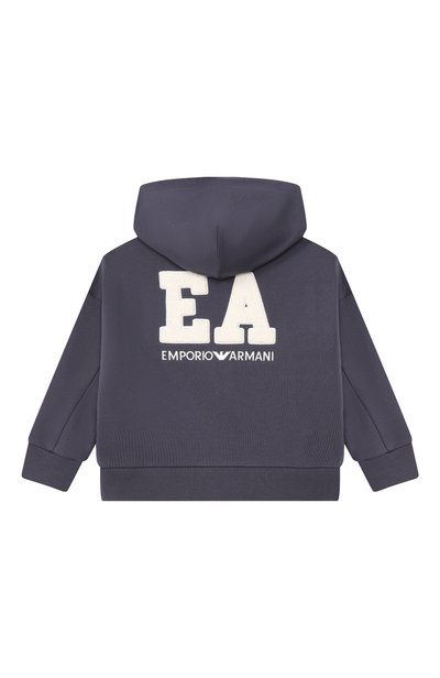 Хлопковая толстовка EMPORIO ARMANI, арт. EB001391/AF26020