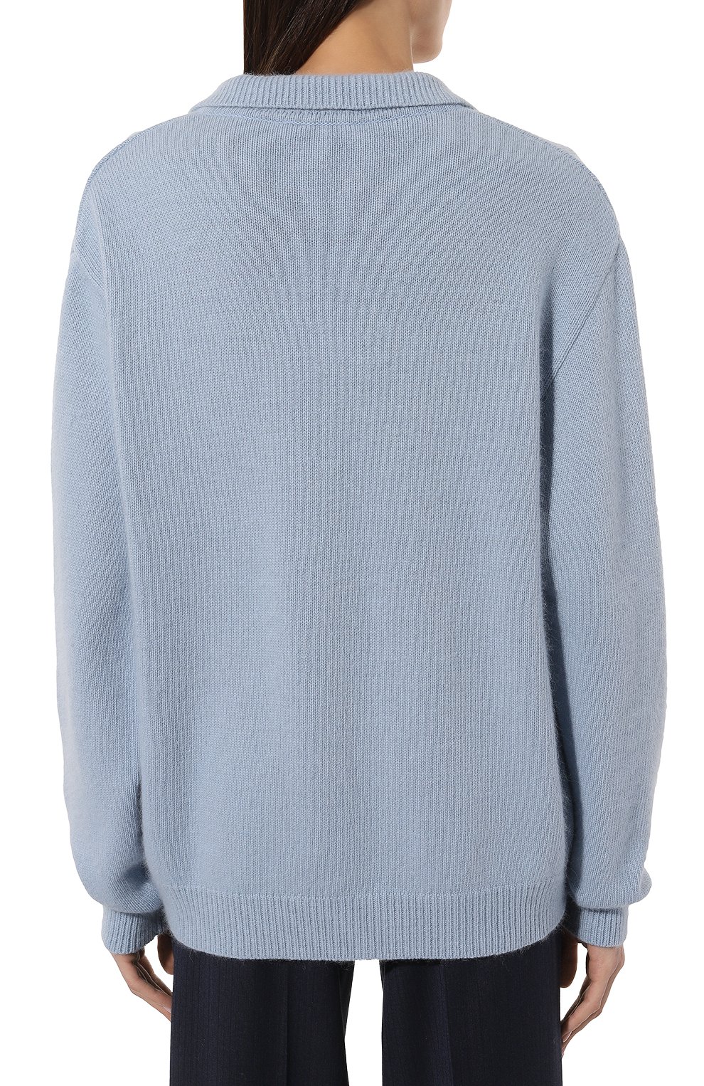 Пуловер из шерсти и вискозы LESYANEBO, арт. FW23/KNIT0012, фото 4
