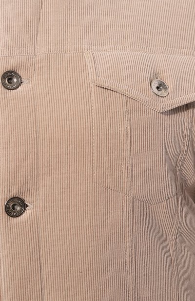 Вельветовая куртка-рубашка BRUNELLO CUCINELLI, арт. MQ4356880, фото 5