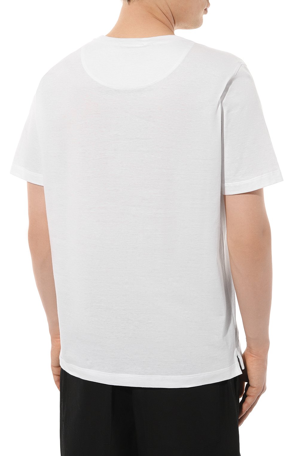 Хлопковая футболка CANALI, арт. T0806/MJ02039, фото 4