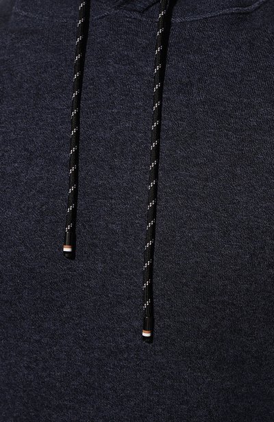 Худи из хлопка и шерсти BOSS, арт. 50482648, фото 5