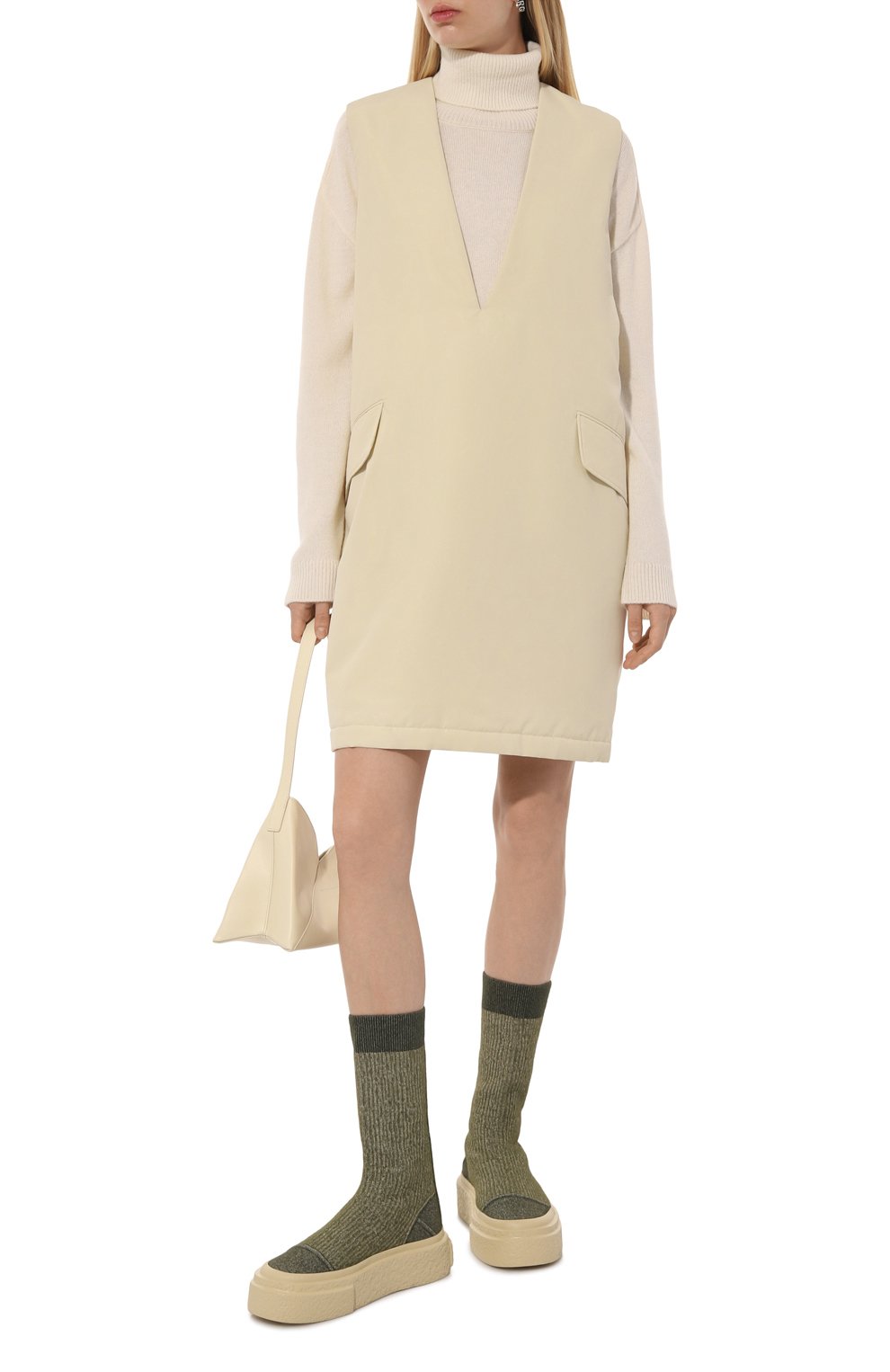 Текстильные слипоны MM6, арт. S59WS0231/P7019, фото 2