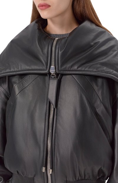 Утепленный бомбер THE ATTICO, арт. 247WCB62/L054, фото 5