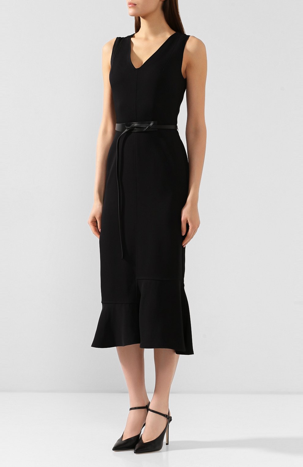 Платье из вискозы VICTORIA BECKHAM, арт. DR MID 61040A, фото 3