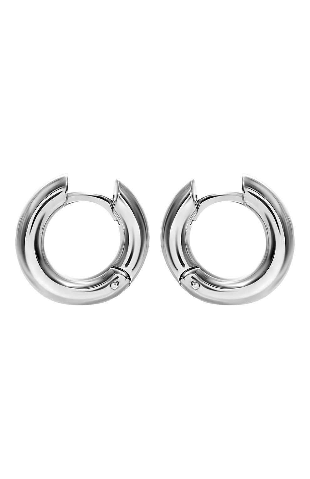 Серьги donuts MOONKA серебряного цвета по цене 16500 руб., арт. dem-d-r, фото 1 Серьги donuts MOONKA, арт. dem-d-r, фото 1