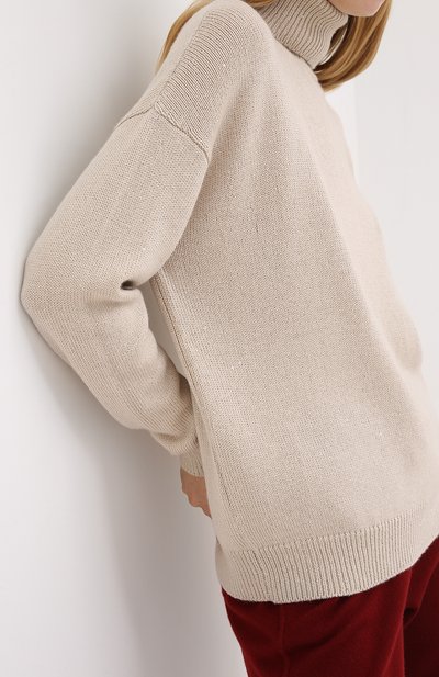 Свитер из кашемира и шелка BRUNELLO CUCINELLI, арт. M73539903P, фото 3