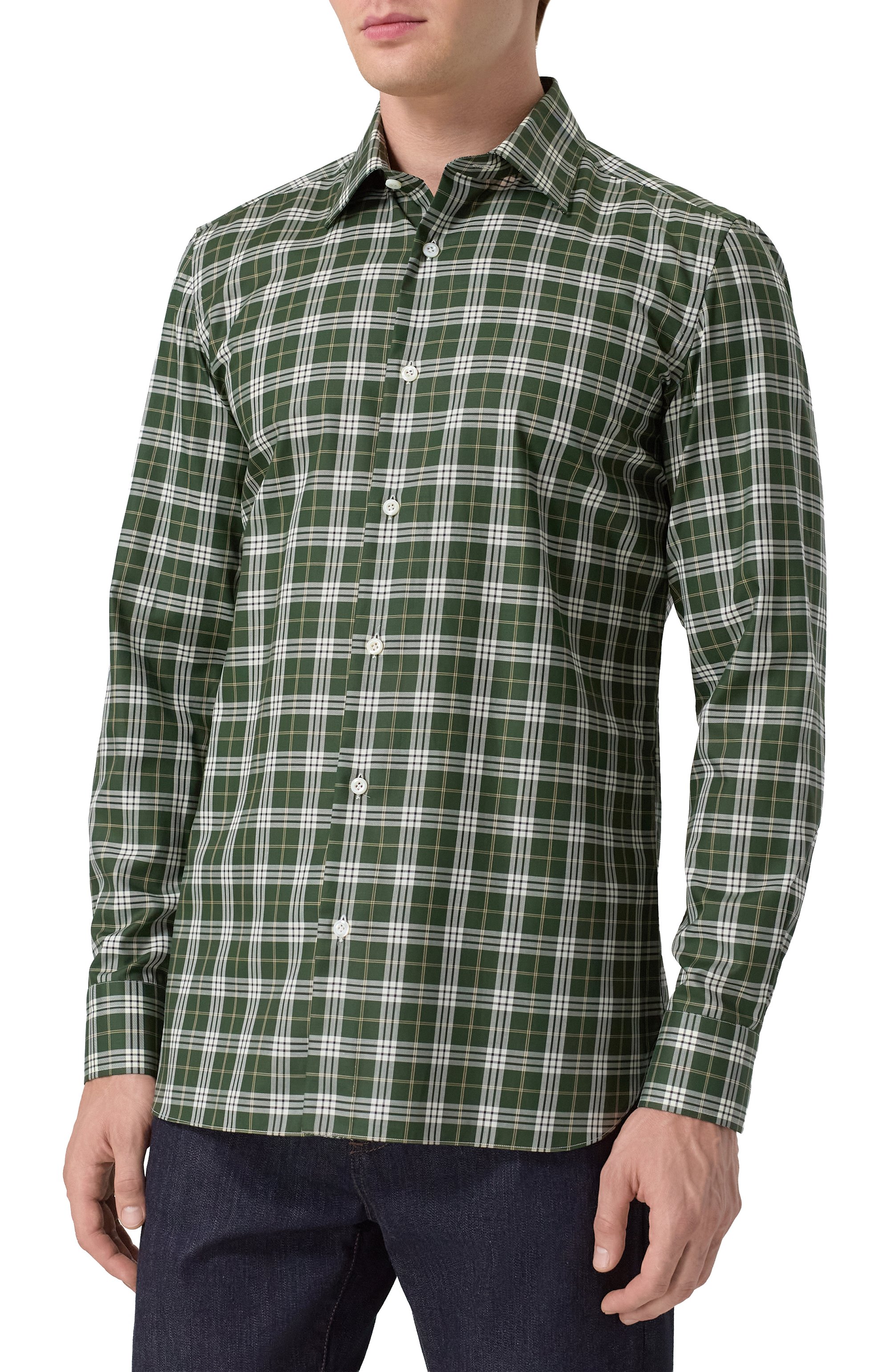 Хлопковая рубашка GIAMPAOLO, арт. 908/TS41238, фото 3