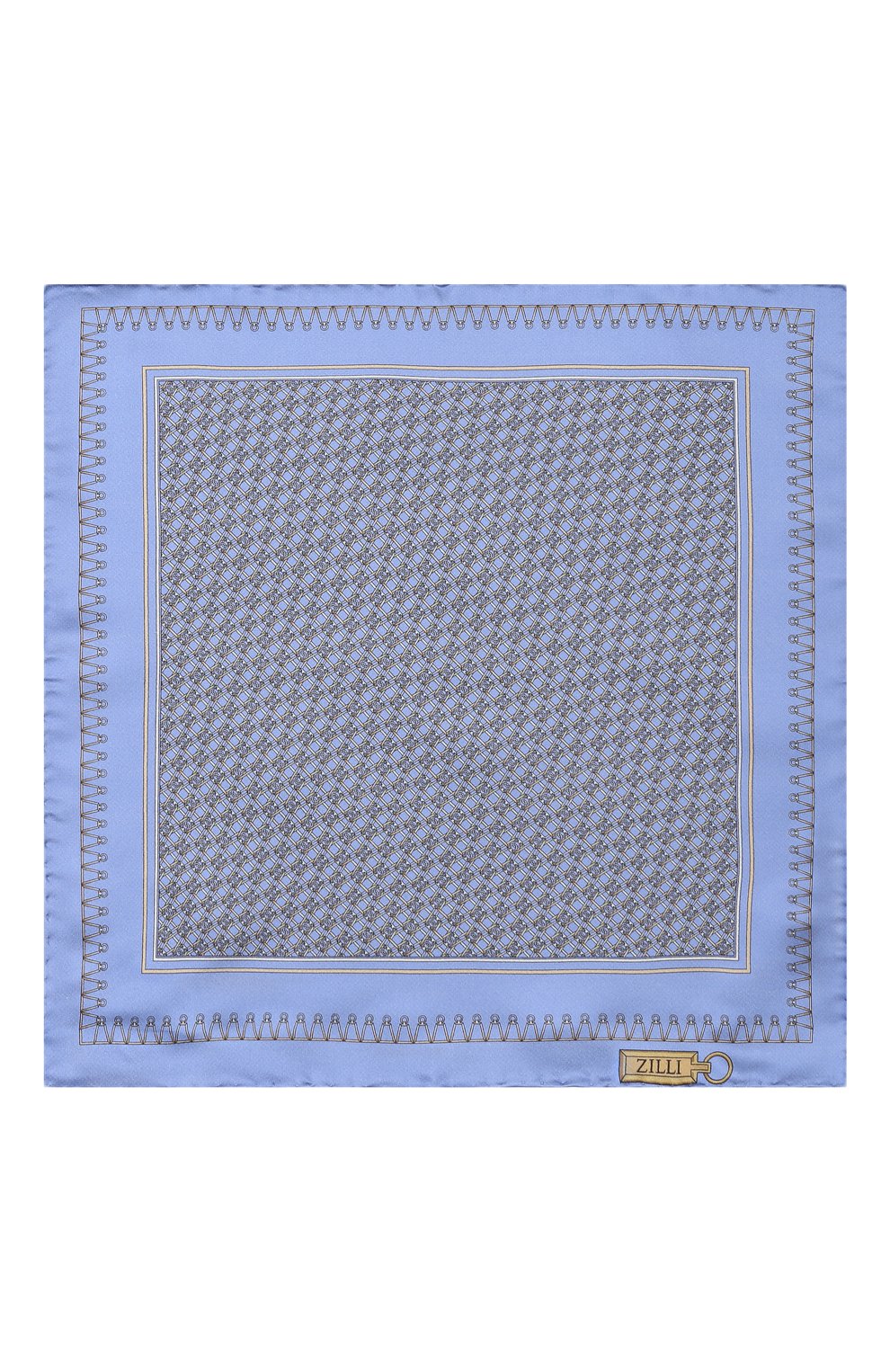 Шелковый платок ZILLI, арт. 55800, фото 4