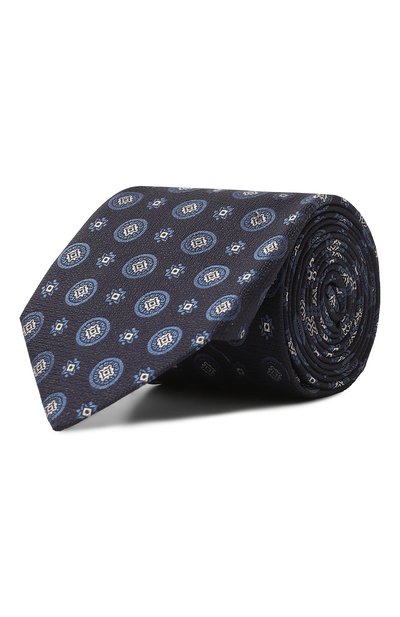 Мужской шелковый галстук CANALI, арт. 18/HJ04150