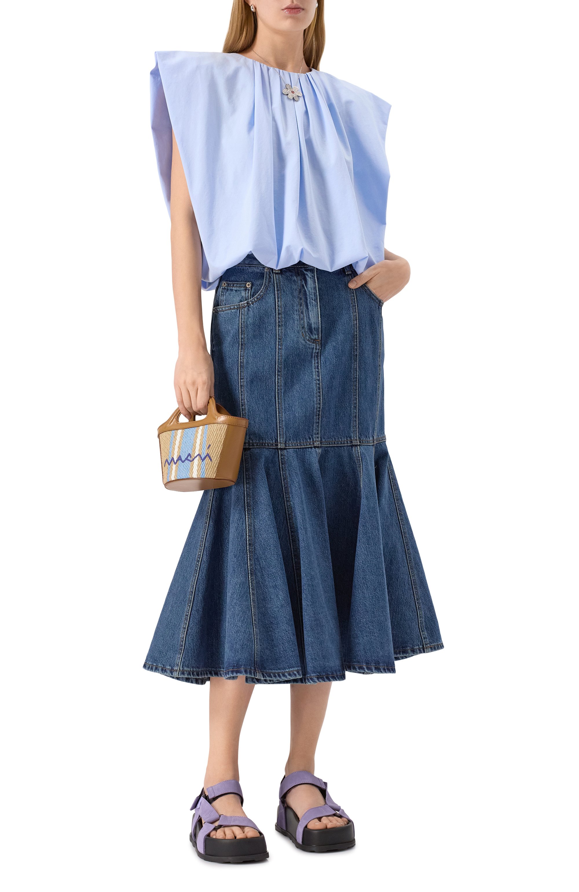 Сумка tropicalia mini MARNI, арт. BMMP0067Q7/P8181, фото 7