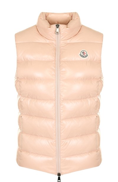 Женский стеганый жилет на молнии с воротником-стойкой MONCLER, арт. D2-093-48304-05-68950