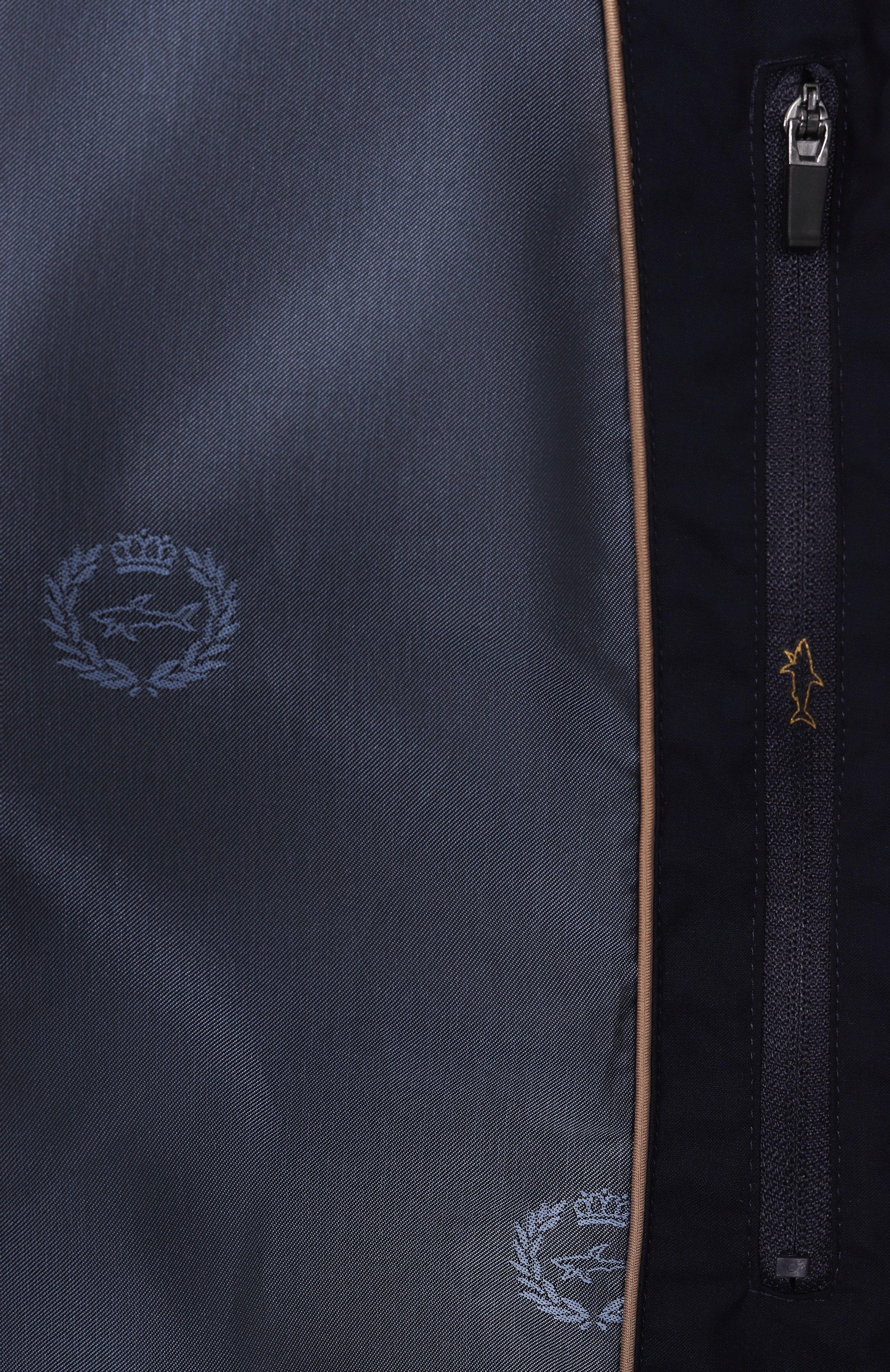 Куртка из шерсти и шелка PAUL&SHARK темно-синего цвета по цене 181500 руб., арт. 25412703, фото 7 Куртка из шерсти и шелка PAUL&SHARK, арт. 25412703, фото 7