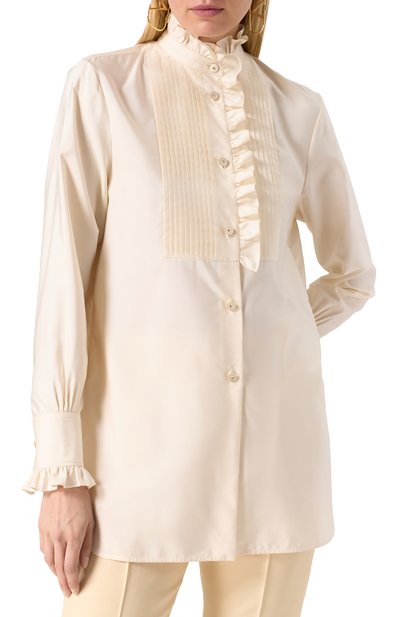 Шелковая блузка VALENTINO, арт. 6B3AB755924, фото 3