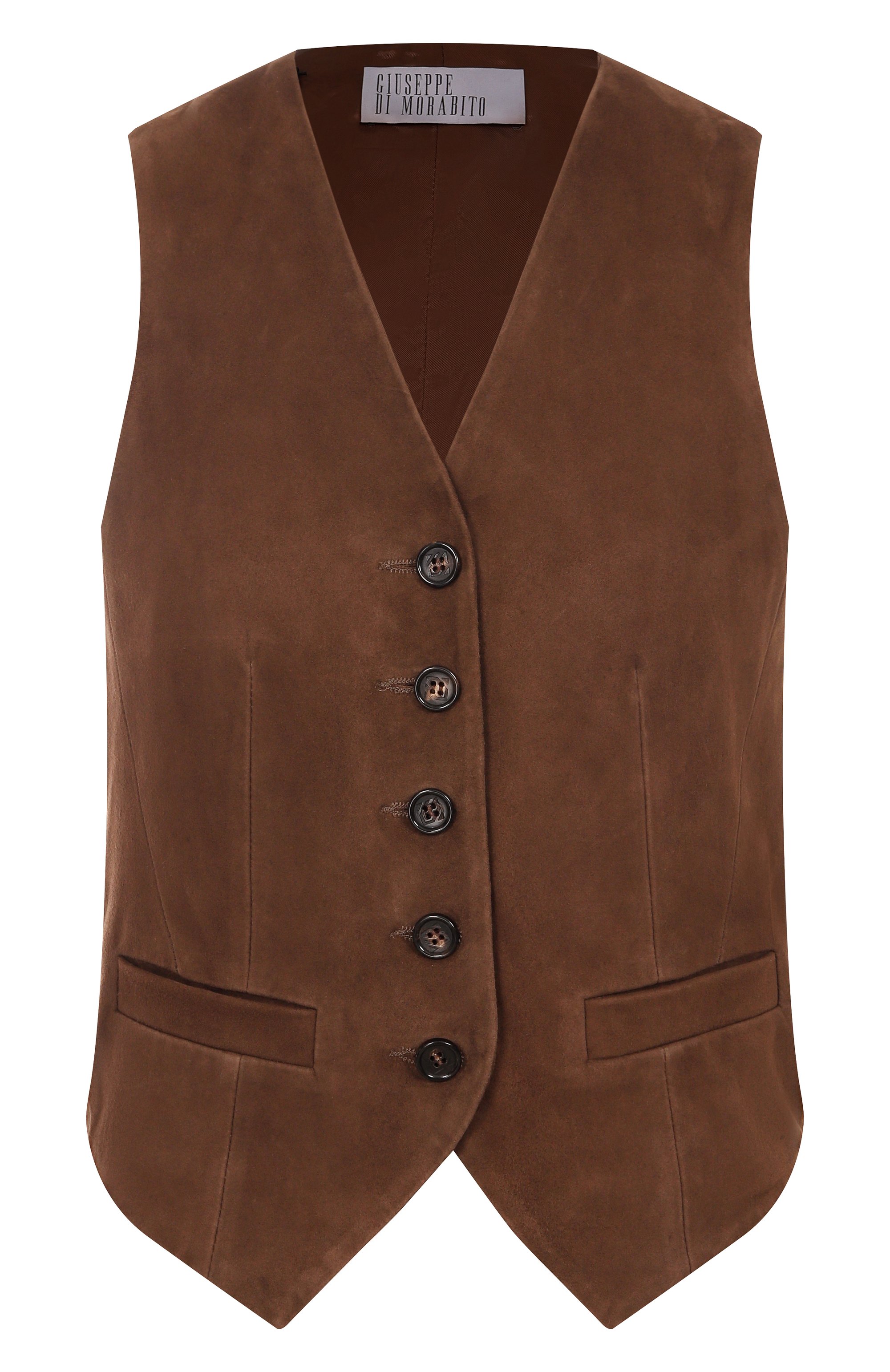 Замшевый жилет GIUSEPPE DI MORABITO, арт. 05FWWD283P 05366, фото 1