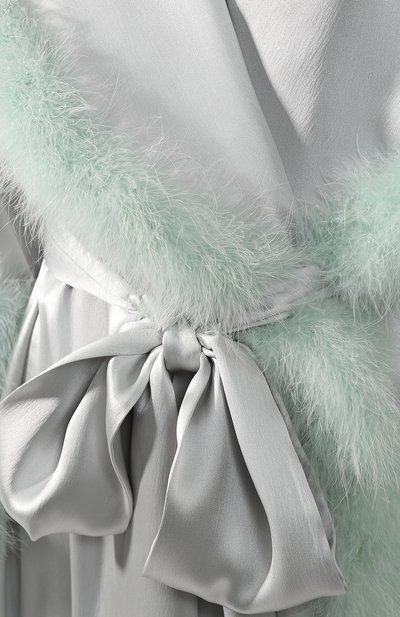 Шелковый халат DOLCE & GABBANA, арт. F0Y81Z/FU1NU, фото 5