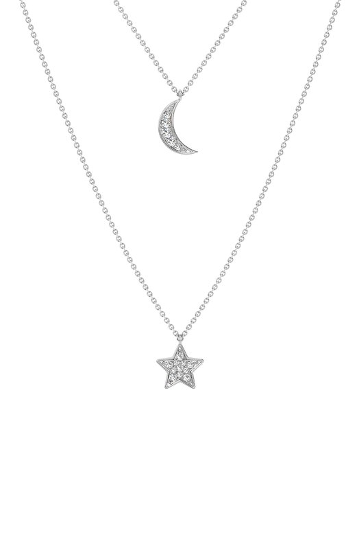 Колье Serendipity EJN0054W Бесцветный EJN0054W