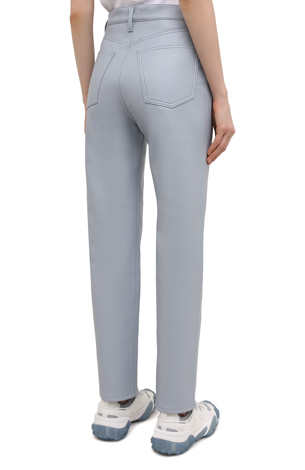 Брюки AGOLDE светло-голубого цвета по цене 51300 руб., арт. A164-1285, фото 4 Брюки AGOLDE, арт. A164-1285, фото 4