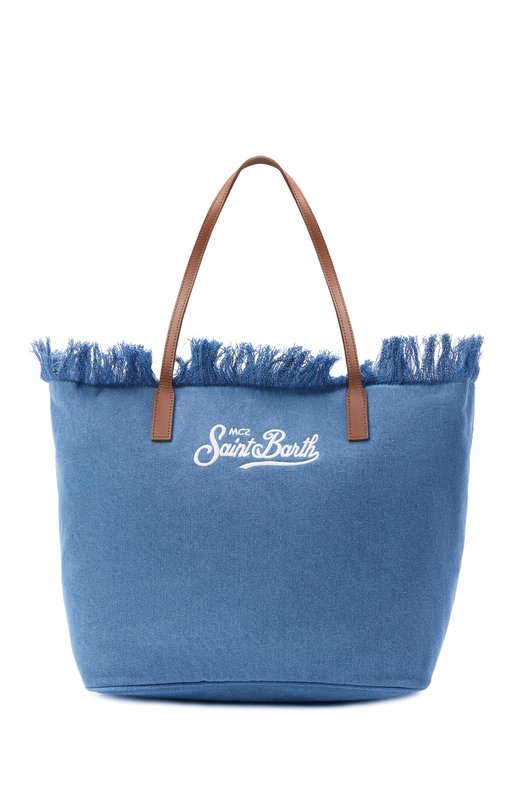 Сумка-тоут City MC2 Saint Barth CBF0001-00436L/CITY BAG FRINGE Синий CBF0001-00436L/CITY BAG FRINGE