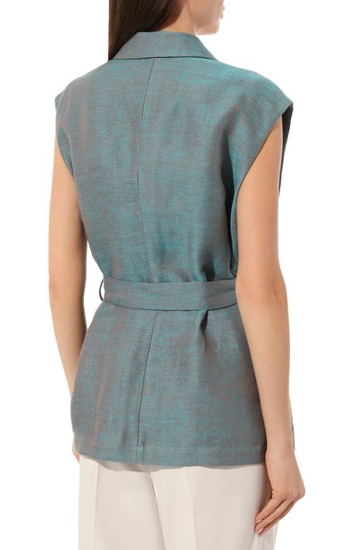 Льняной жилет AKHMADULLINA, арт. 1122.2JI201/L954, фото 4