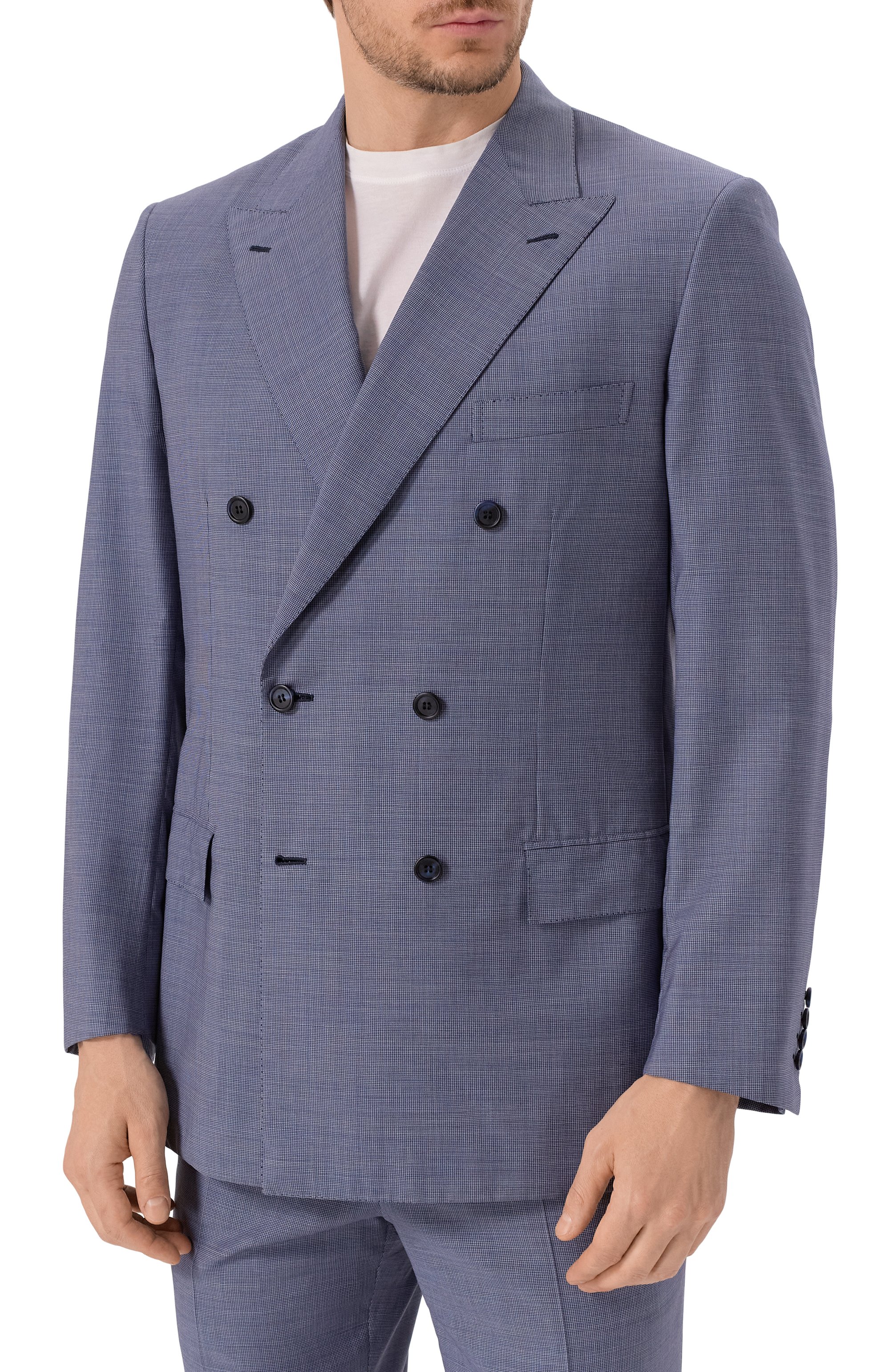 Шерстяной костюм BRIONI, арт. RAH10V/P9A1K/S0CRATE, фото 4