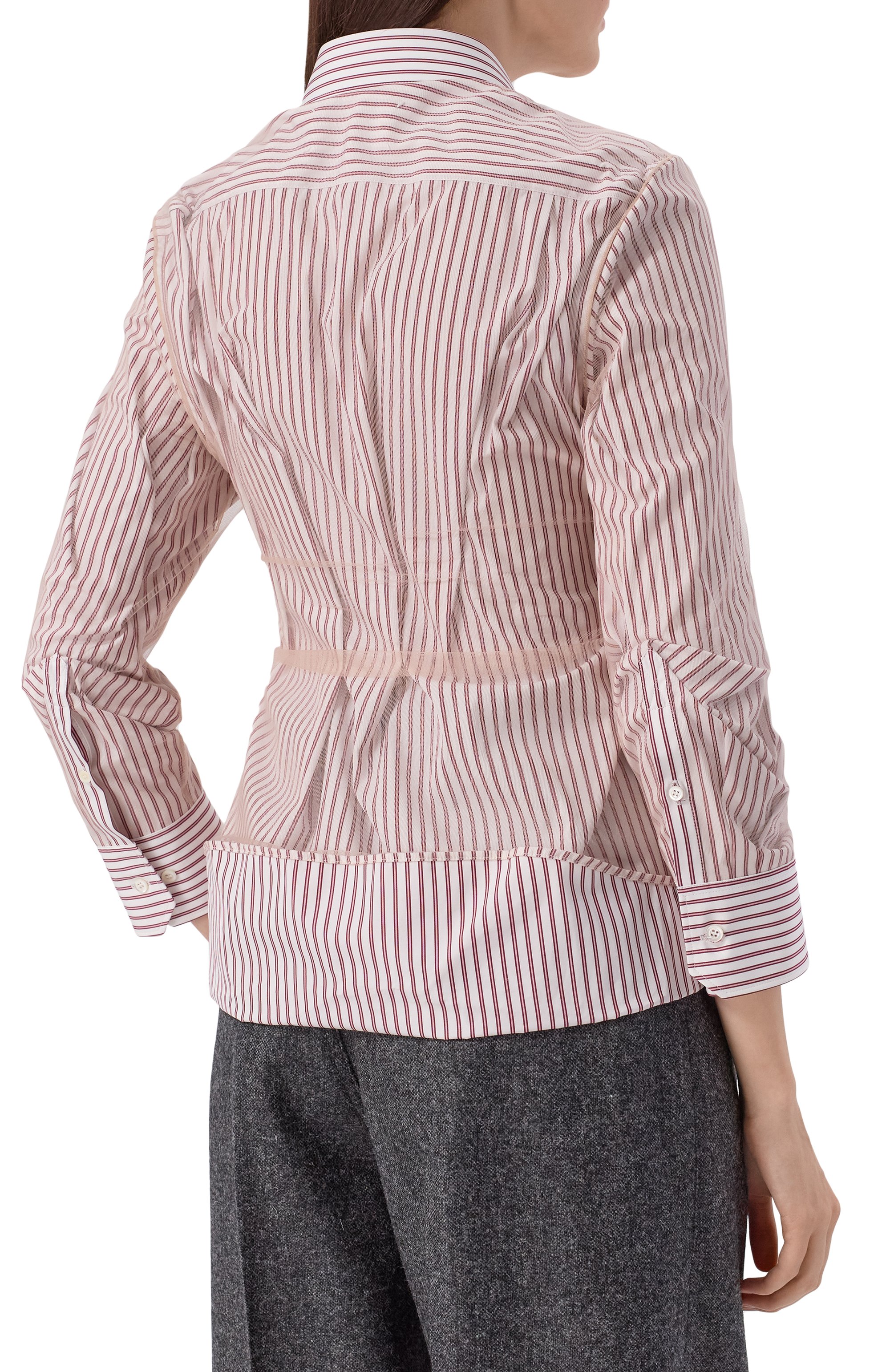 Хлопковая рубашка MAISON MARGIELA, арт. S29DL0218/MTN124, фото 4