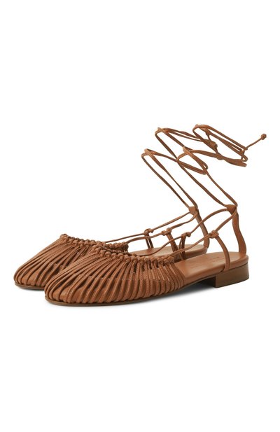 Женские кожаные балетки HEREU, арт. MANTWFS25