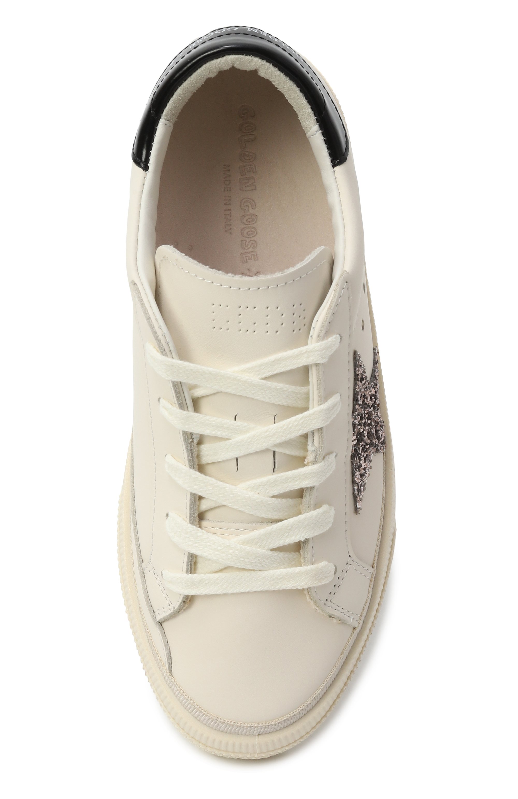 Кожаные кеды may GOLDEN GOOSE DELUXE BRAND, арт. GYF00112.F007442, фото 4