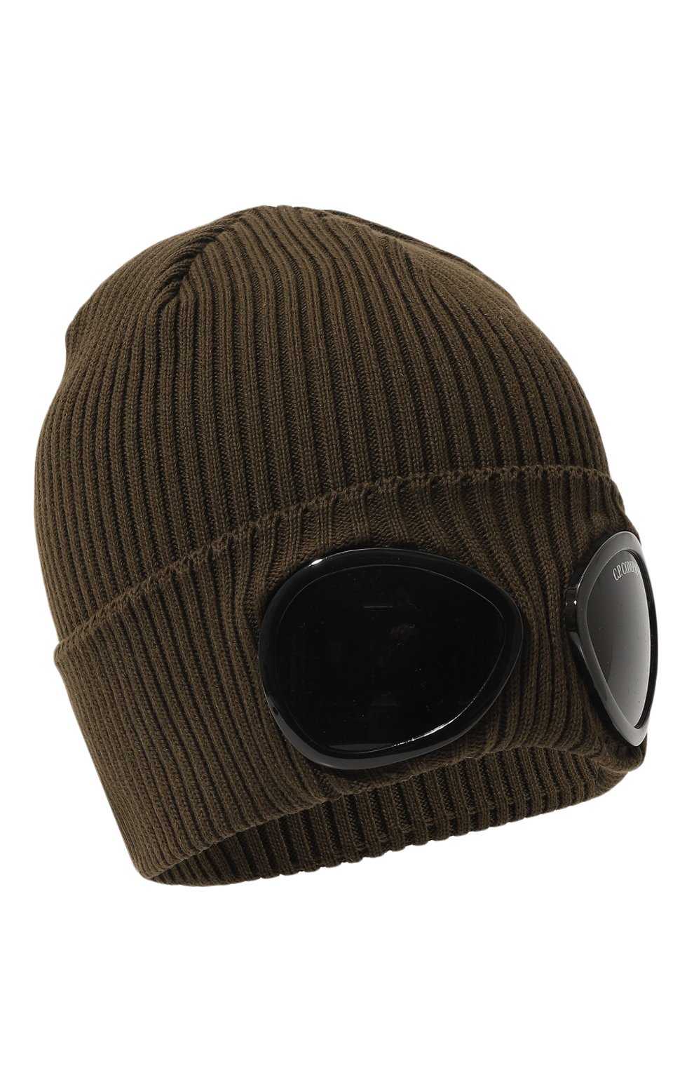 Хлопковая шапка C.P. COMPANY хаки цвета по цене 17550 руб., арт. 16CMAC016A000727A, фото 1 Хлопковая шапка C.P. COMPANY, арт. 16CMAC016A000727A, фото 1