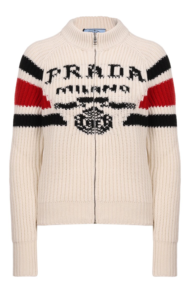 Кашемировый кардиган PRADA, арт. P25L14-10QD-F0009, фото 1