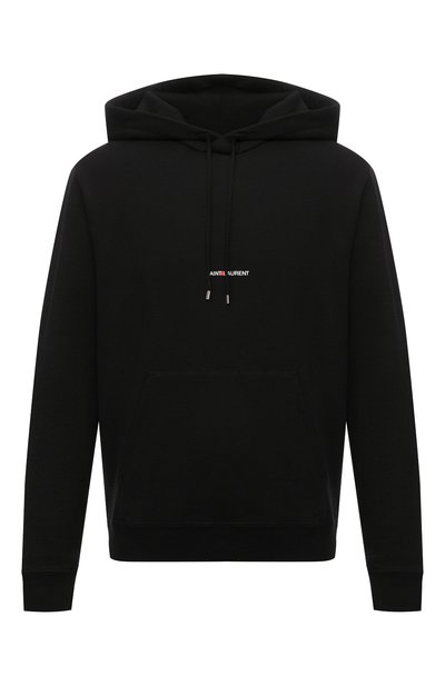 Мужской хлопковое худи SAINT LAURENT, арт. 677259/YB2PG