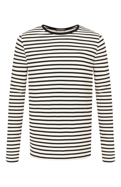 Мужская хлопковый лонгслив ANN DEMEULEMEESTER, арт. B0011646/FA717