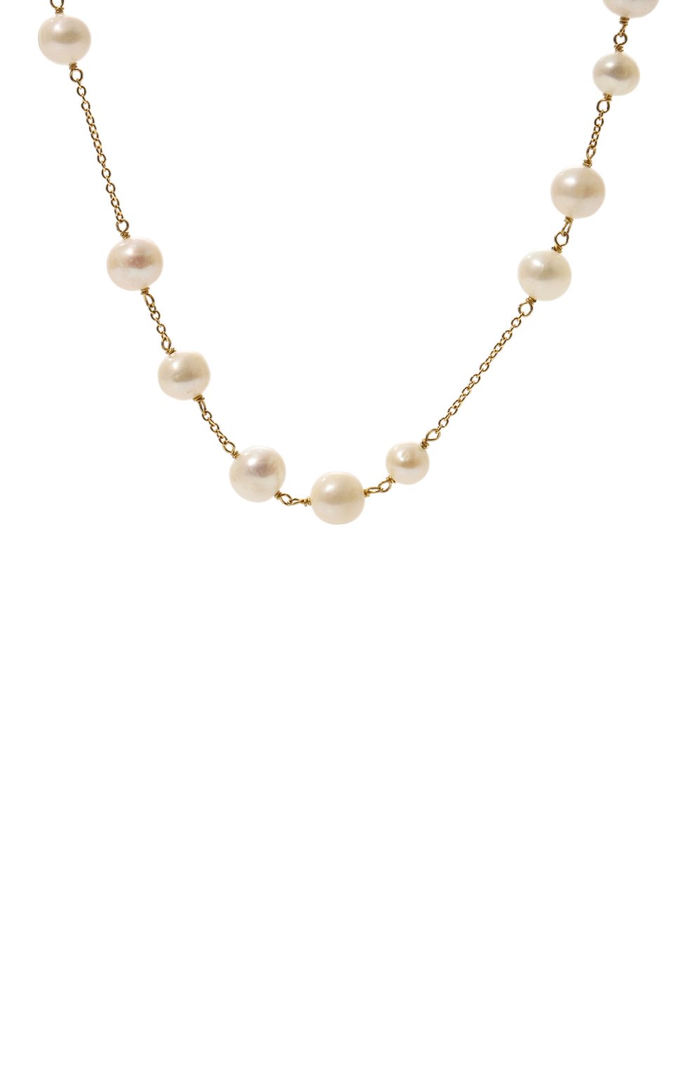 Колье CRYSTALLINE JEWELLERY кремового цвета по цене 18040 руб., арт. 511, фото 3 Колье CRYSTALLINE JEWELLERY, арт. 511, фото 3