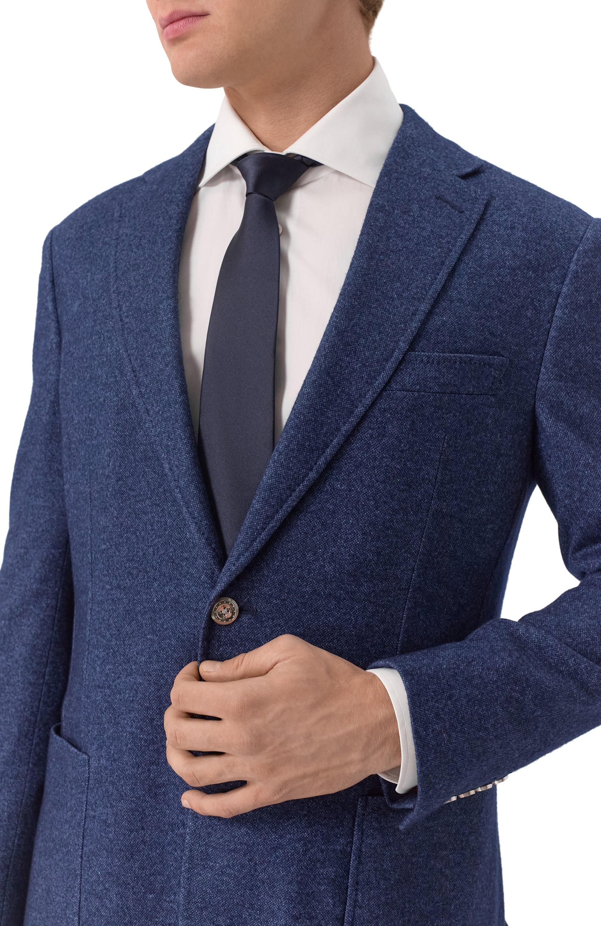 Пиджак из шелка и кашемира STEFANO RICCI, арт. M1RMGD22T0/KC001M, фото 7