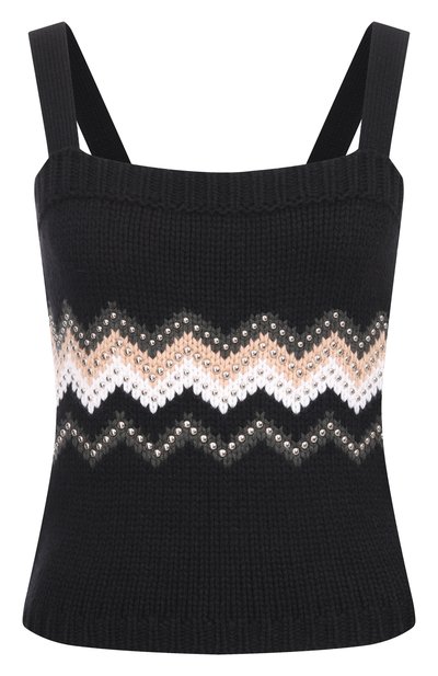 Женский топ из шерсти и кашемира ELIE SAAB, арт. T0229NF25/CK010