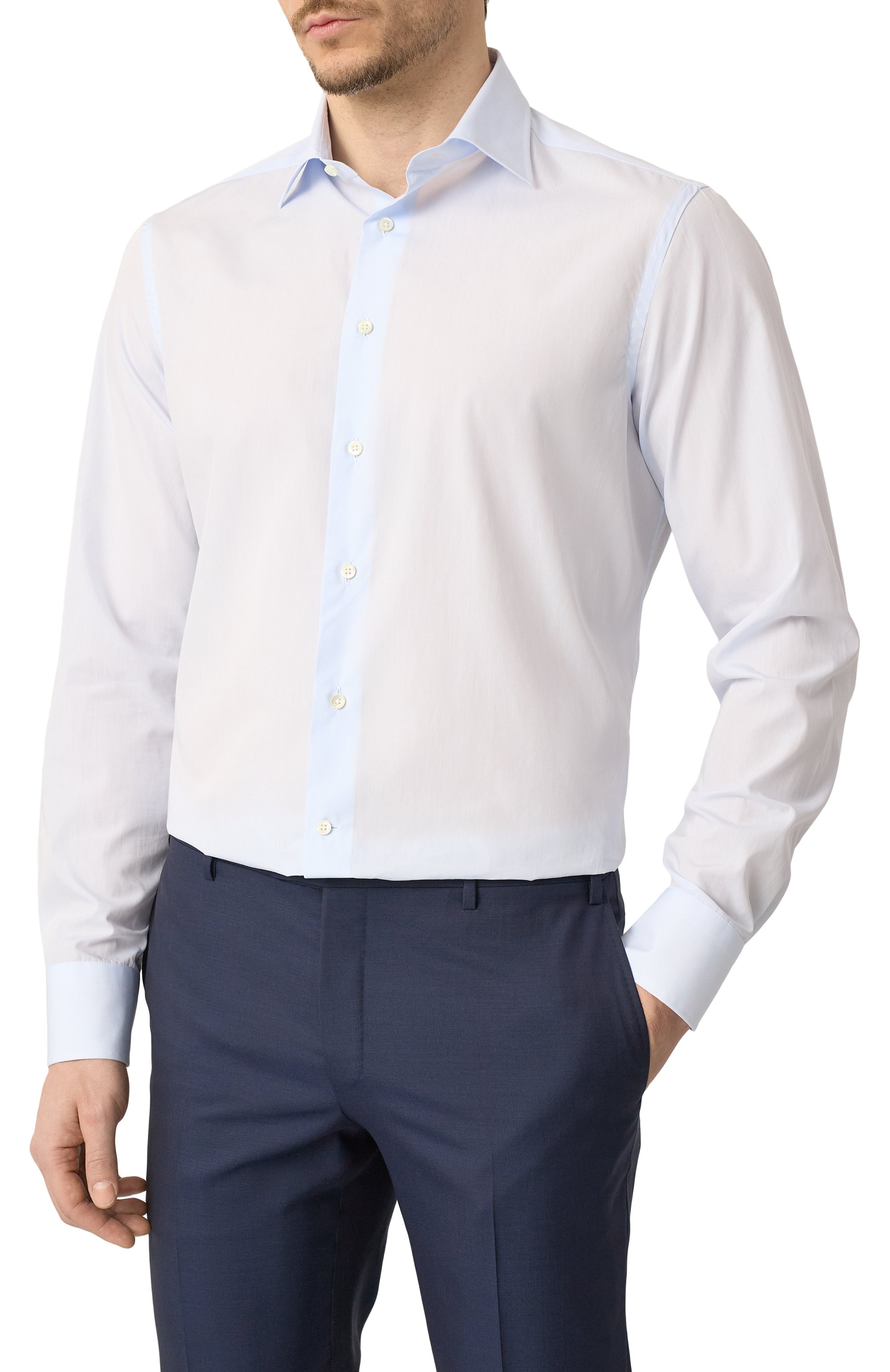 Хлопковая сорочка CANALI, арт. CCL7018/GA03455, фото 3