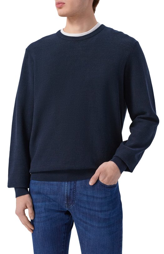 Джемпер Van Laack VL-SIND0-XX/S00308 Синий  VL-SIND0-XX/S00308 Фото 3