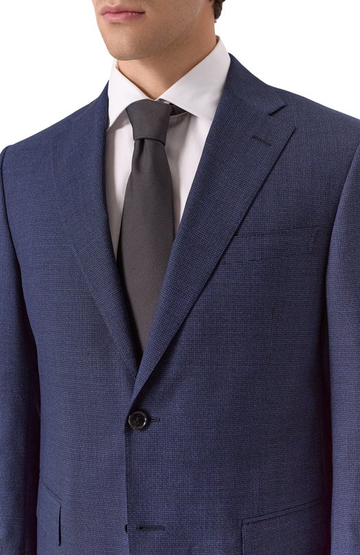 Шерстяной костюм Corneliani 25X008-2517432_SET Синий  25X008-2517432_SET Фото 8